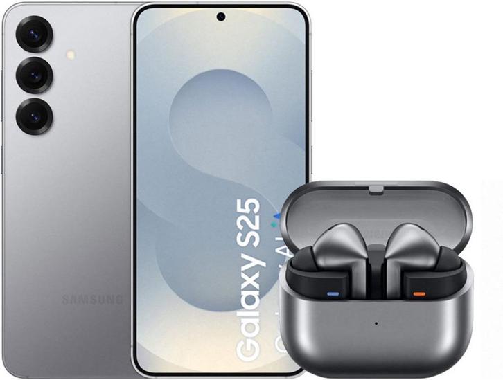 ✅ Samsung Galaxy S25 + Galaxy Buds3 Pro - NIEUW, Telecommunicatie, Mobiele telefoons | Samsung, Nieuw, 128 GB, Zonder abonnement