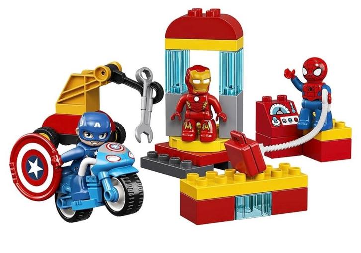 LEGO 10921 DUPLO Super Heroes Marvel Laboratorium! CADEAUTIP, Kinderen en Baby's, Speelgoed | Duplo en Lego, Zo goed als nieuw