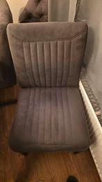 Set van 4 comfortabele eetkamerstoelen - Grijs stof, Ophalen