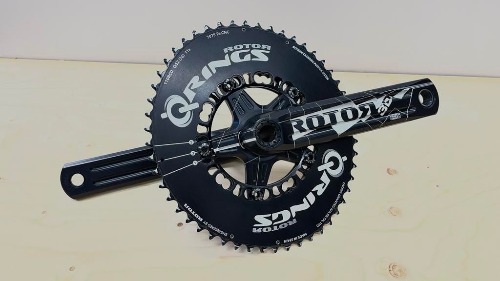 Rotor cranck 52-36, Crankstel of Pedalen, Gebruikt, Ophalen of Verzenden, Aluminium