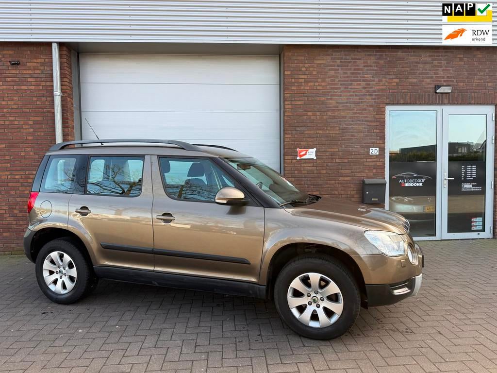 Skoda Yeti 1.8 TSI Ambition 4x4|AIRCO|NIEUWE APK|NETTE AUTO, Auto's, Skoda, 13 km/l, Euro 5, Stof, Gebruikt