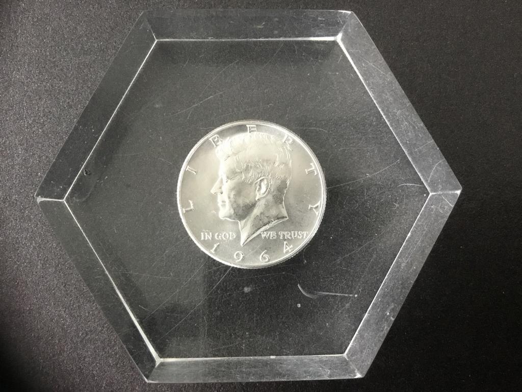 Kennedy Half Dollar 1964 Zilveren Munt, Postzegels en Munten, Munten | Amerika, Ophalen, Noord-Amerika, Losse munt, Zilver