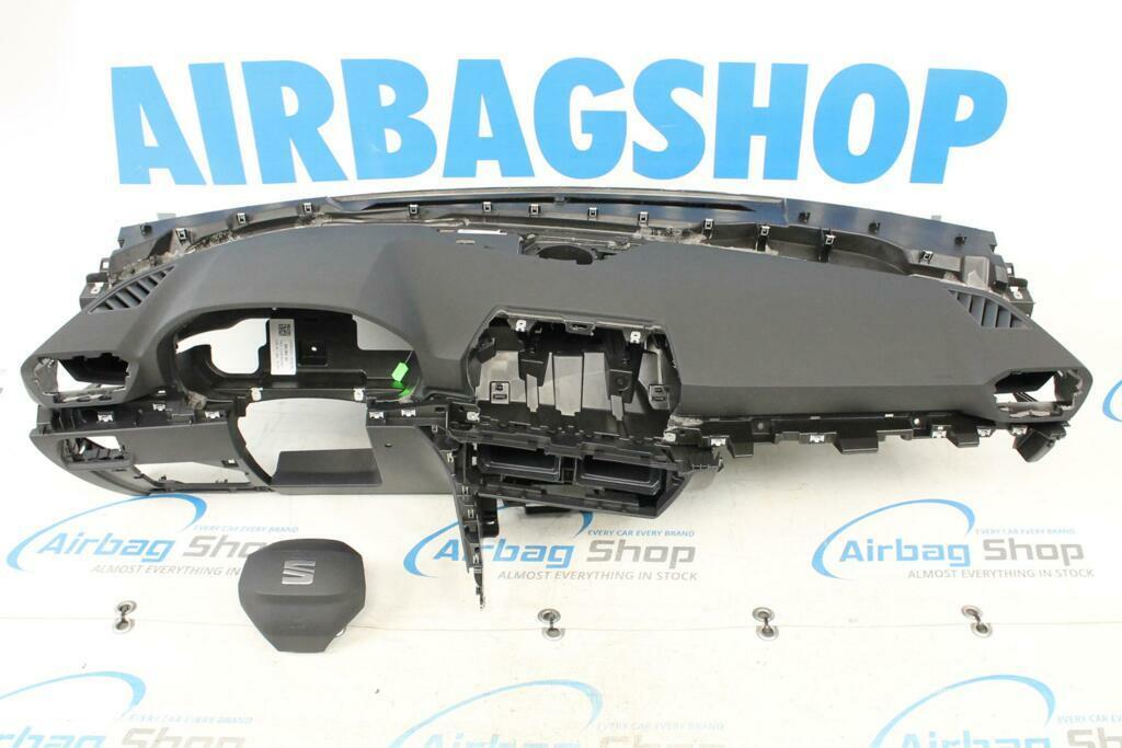 Airbag set - Dashboard zwart Seat Leon Mk4 (2020-heden)