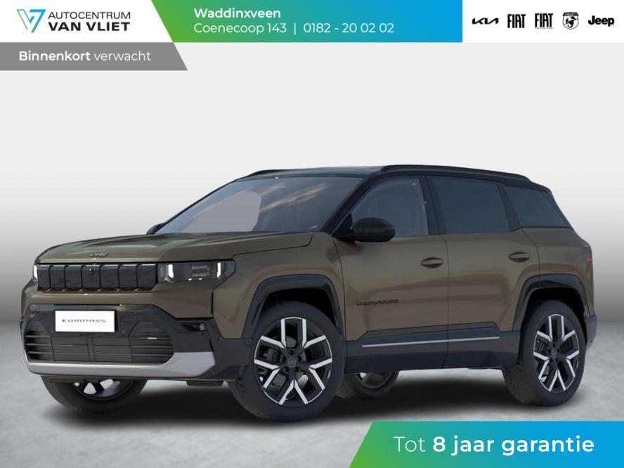 Jeep Compass 1.2 e-Hybrid Plug-In First Edition | Adapt. Cru, Auto's, Jeep, 1596 cc, 4 cilinders, 1924 kg, Bedrijf