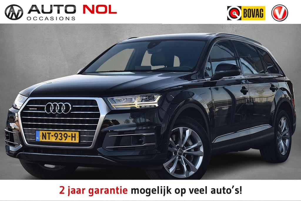 Audi Q7 3.0 TFSI quattro Pro Line + 7p | 7 Pers. | Pano | Le, 2005 kg, Gebruikt, Zwart, Leder