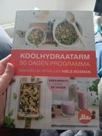 Koolhydraatarm 50 Dagen Programma - Niels Bosman, Ophalen of Verzenden, Zo goed als nieuw, Dieet en Voeding, Niels Bosman