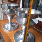 Robuuste kandelaars - set van 2, Ophalen, Gebruikt, 25 tot 50 cm, Metaal