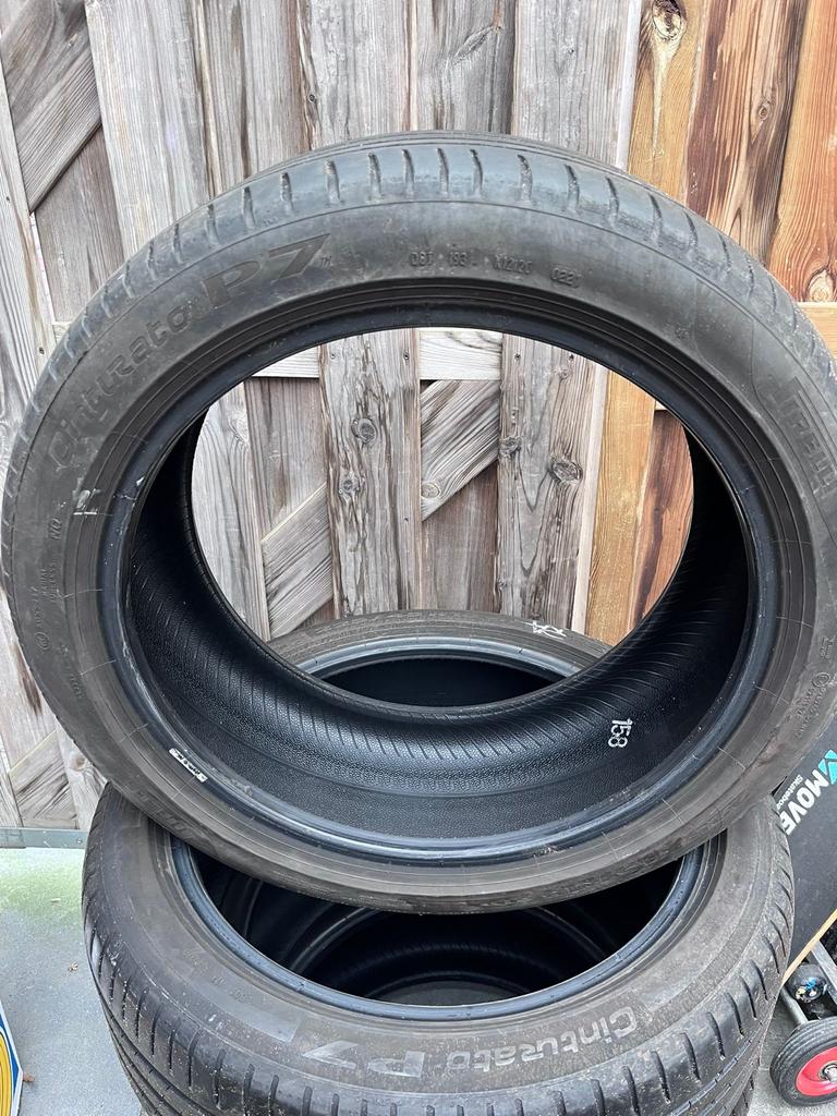 Pirelli zomerbanden 225/45 R18, Ophalen, Gebruikt