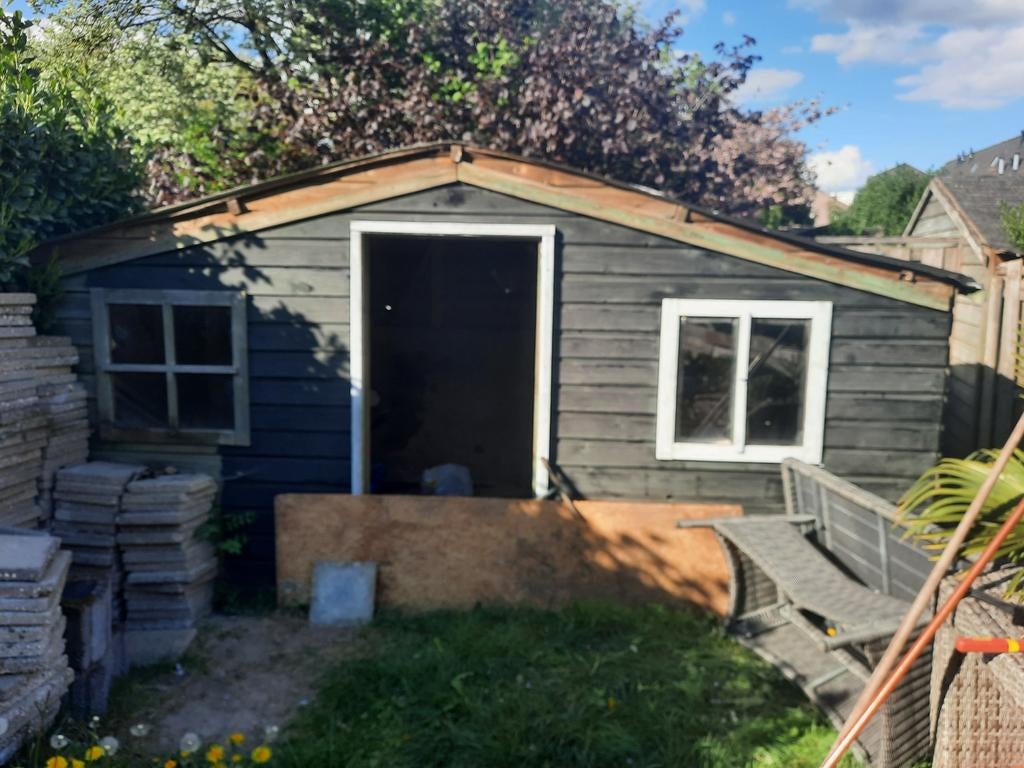 Gratis tuinhuis, Tuin en Terras, Ophalen, Gebruikt, 250 tot 500 cm