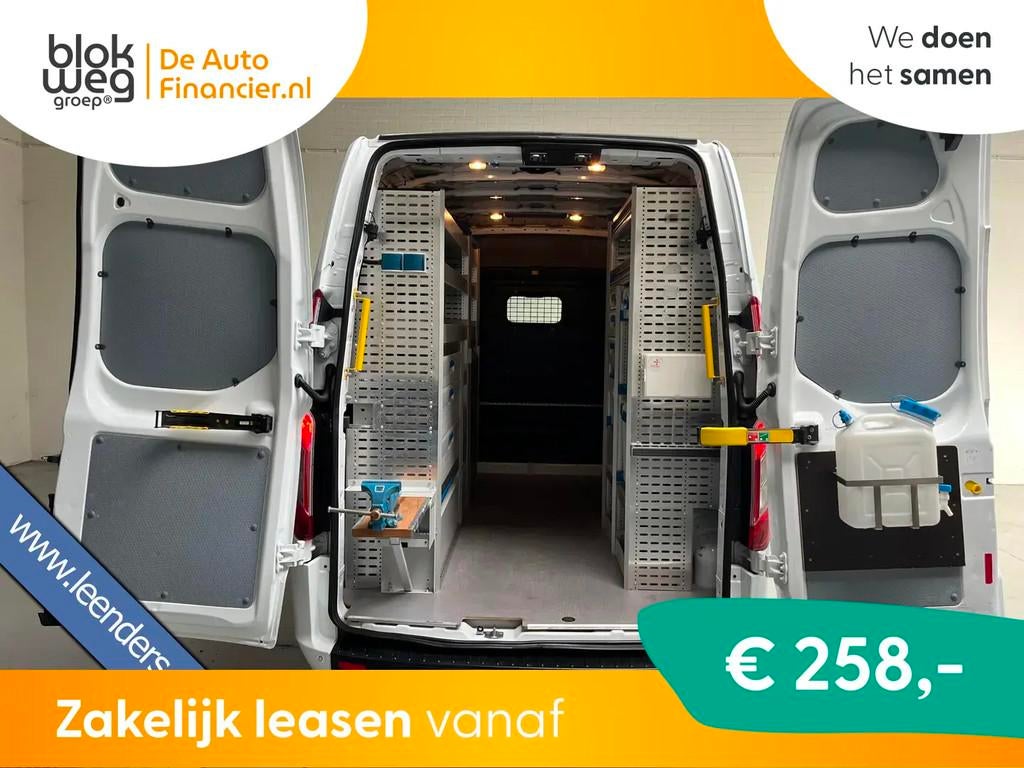 Ford Transit Custom SERVICEWAGEN LANG/ HOOG 320 € 15.500,0, LED verlichting, Stof, 4 cilinders, Wit