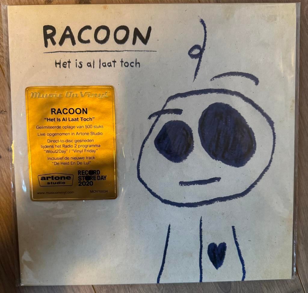 Racoon het is al laat toch, Ophalen of Verzenden, Zo goed als nieuw, Overige formaten, Pop