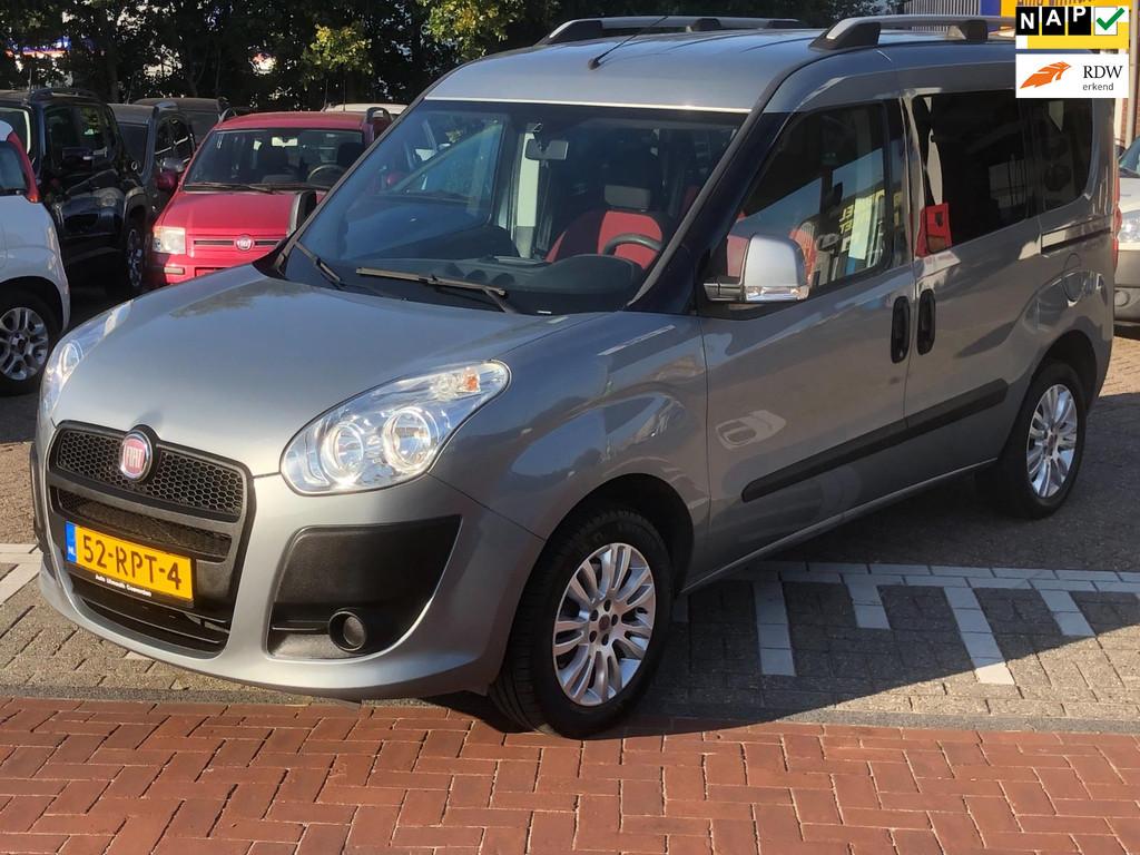 Fiat Doblò 1.4 Dynamic TREKHAAK/ AIRCO/ZEER NET/, Auto's, Fiat, Voorwielaandrijving, Euro 5, Stof, Gebruikt