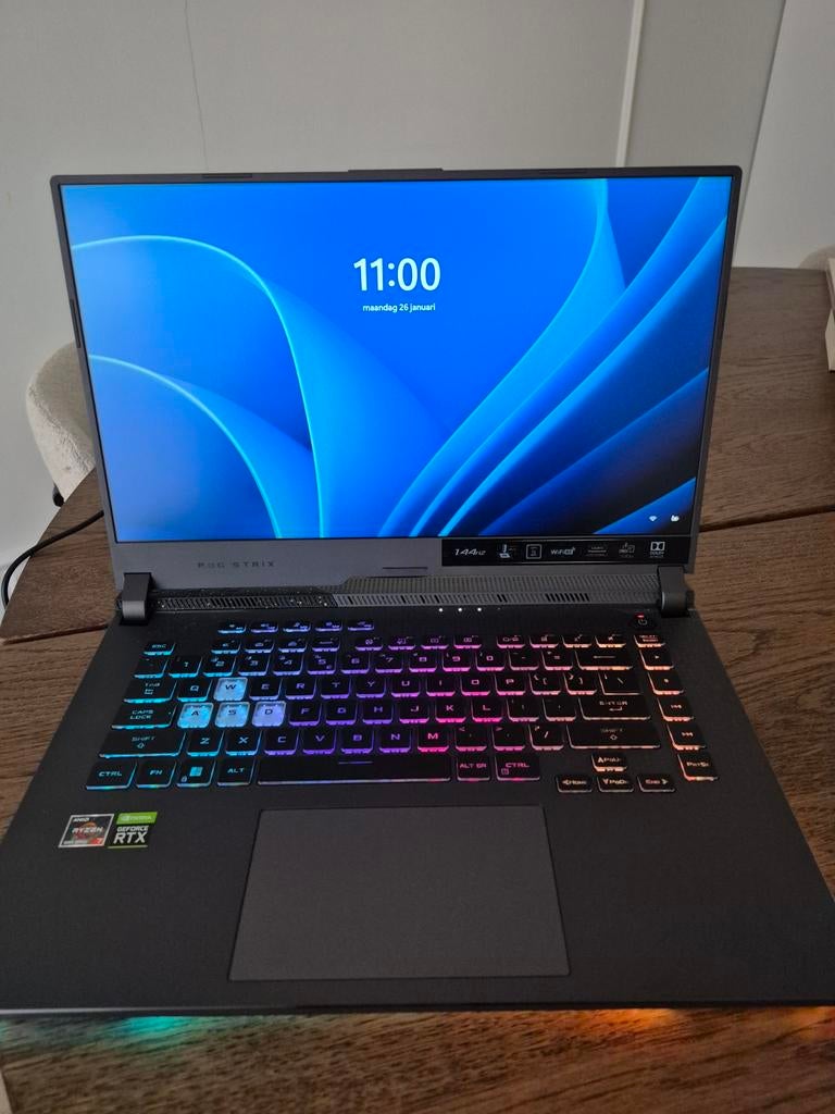 ASUS ROG Strix G15 Gaming Laptop, zo goed als nieuw, Computers en Software, Windows Laptops, Ophalen, 15 inch, Zo goed als nieuw
