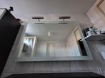 Badkamer spiegel, Ophalen, 100 tot 150 cm, Overige typen, Zo goed als nieuw