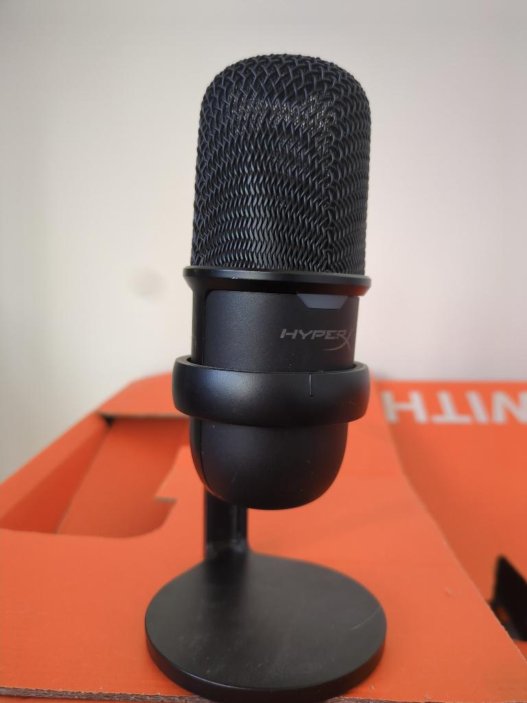 Microfoon Gaming HyperX Solocast - USB, Ophalen, Zo goed als nieuw