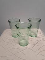 BACARDI MOJITO glazen 3 stuks (nr. 1), Ophalen of Verzenden, Zo goed als nieuw, Borrel- of Shotglas