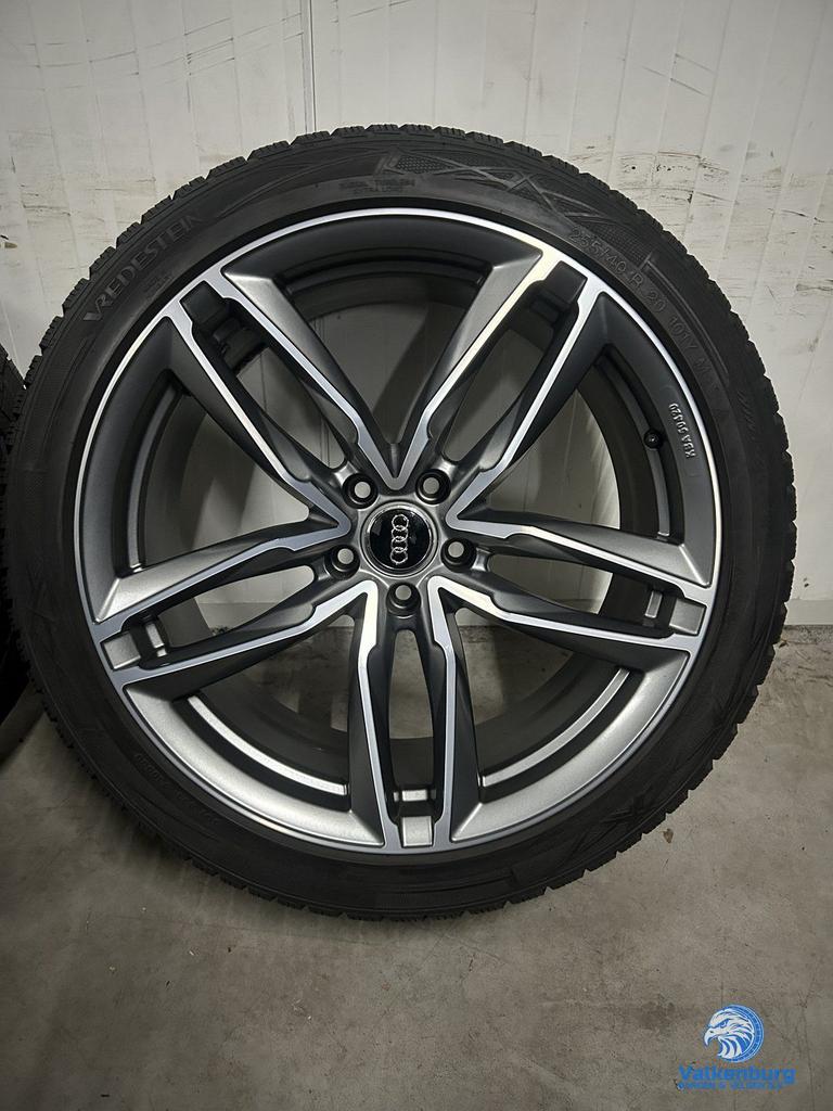 7mm! Audi A6 RS6 look Q3 20 inch zwarte GMP Atom velgen 5x11, Gebruikt, 255 mm, -, -