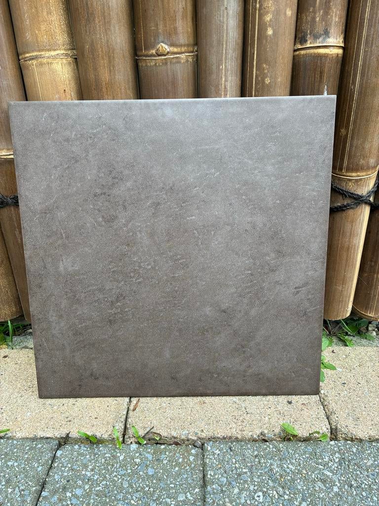 Vloertegels bruin 45 x 45 cm, 40 tot 60 cm, Gebruikt, Keramiek, Ophalen of Verzenden