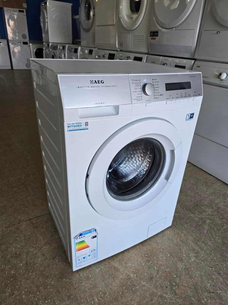AEG Protex wasmachine | 8 kilo | A+++ | Gratis thuis 🚚✅️, Jirnsum, 1200 tot 1600 toeren, 8 tot 10 kg, Zo goed als nieuw