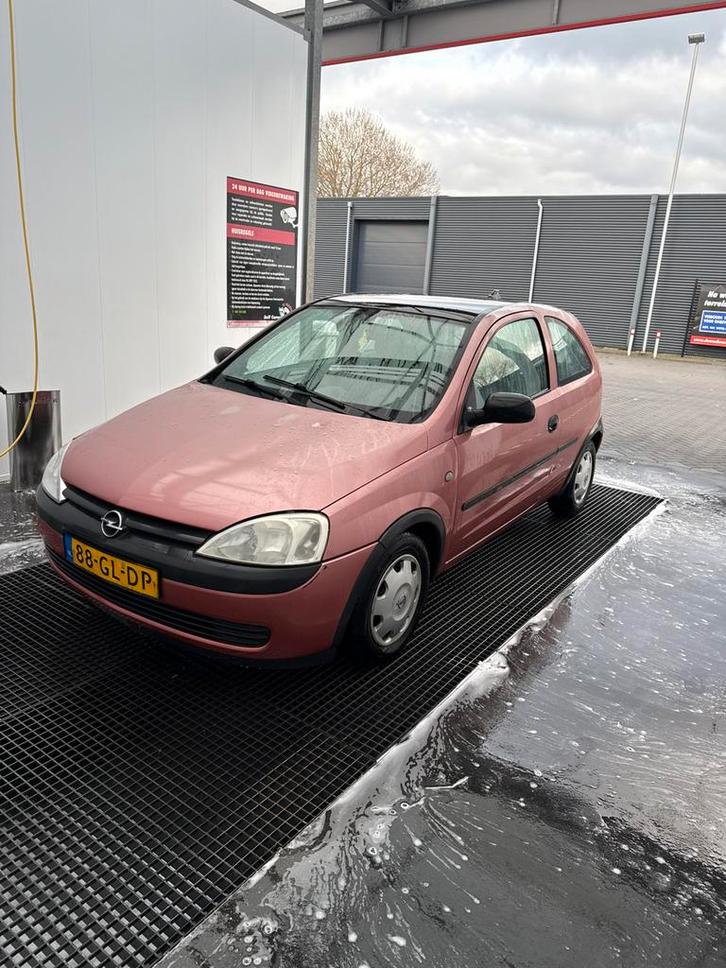 Opel Corsa 1.2 16V 3D 2001 Rood, Auto's, Opel, Particulier, Corsa, Benzine, C, Hatchback, Handgeschakeld, Origineel Nederlands