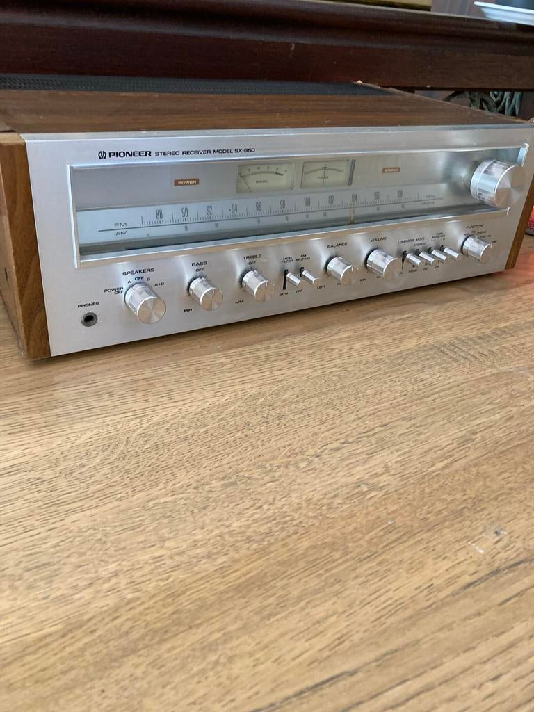 Pioneer SX-650 Receiver - Origineel en Werkend, Gebruikt, Ophalen of Verzenden, Pioneer, Minder dan 60 watt