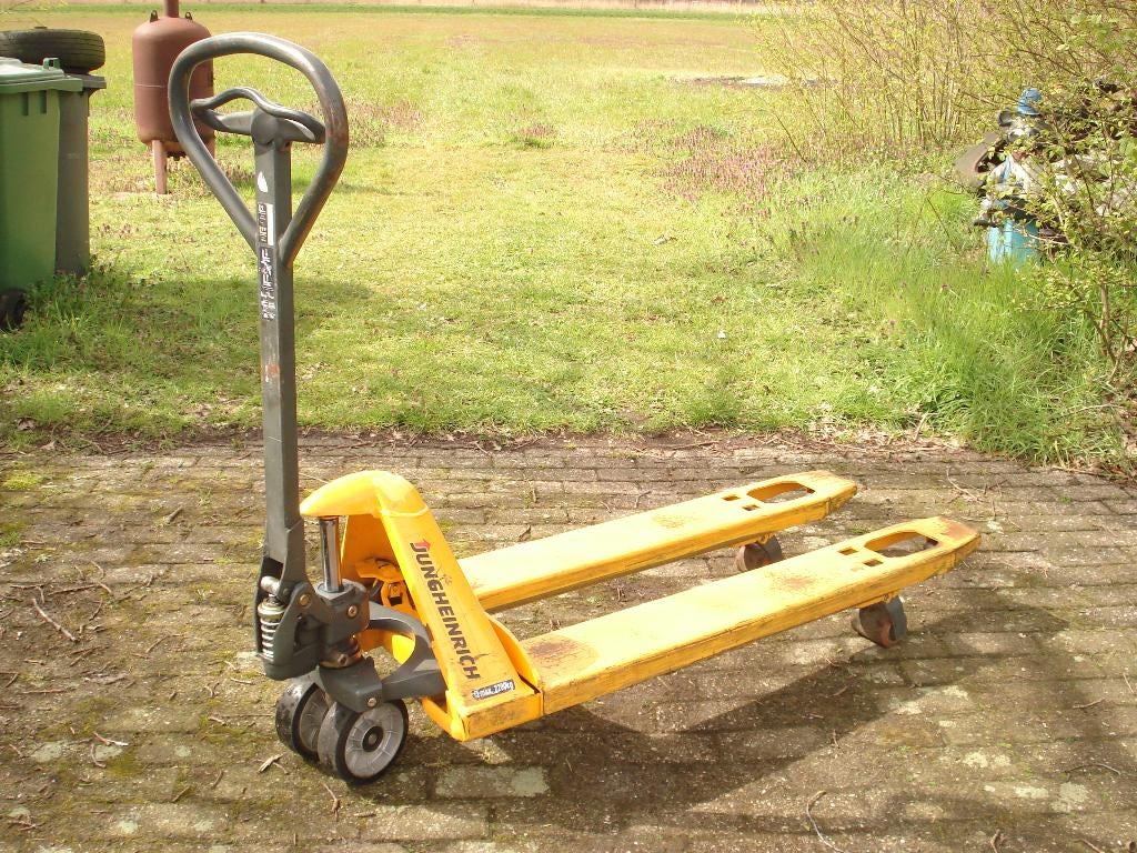 palletwagen 2200 kg, Doe-het-zelf en Verbouw, Palletwagens en Pompwagens, Ophalen, Zo goed als nieuw