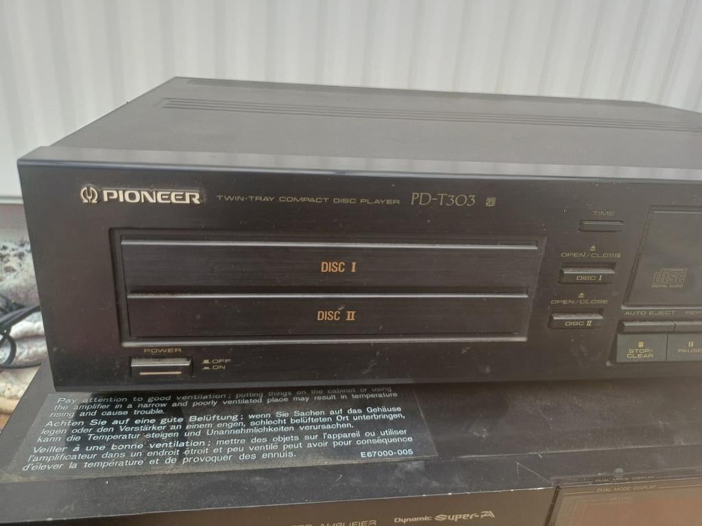 Pioneer PD-T303 Twin Tray CD-speler, Ophalen, Gebruikt, Pioneer, Wisselaar