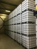 IBC 1000 liter container Schoon, vaten kubus kratten, Ophalen, Kunststof, Met kraantje, 150 liter of meer