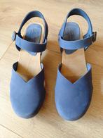 Zo goed als nieuwe Sanita klomp clogs maat 38 blauw, Ophalen of Verzenden, Zo goed als nieuw, Blauw, Sandalen of Muiltjes
