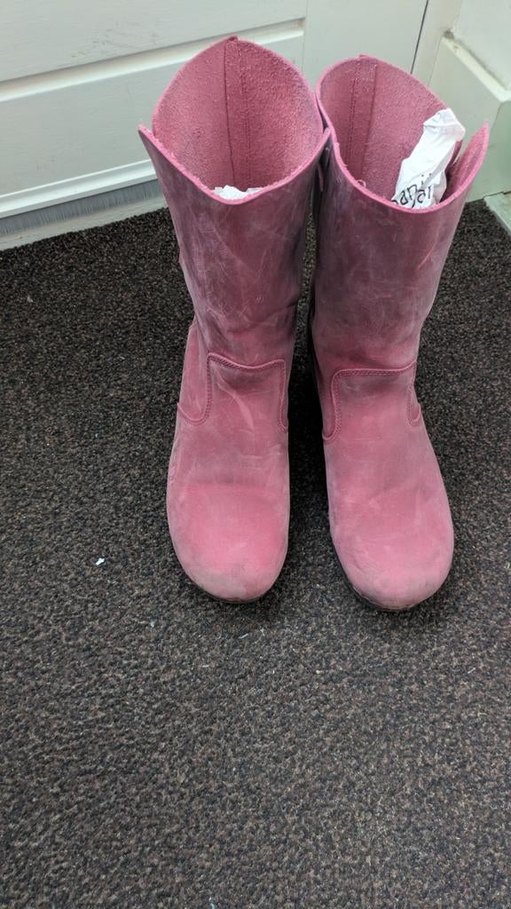 Gave roze Clumpy's maat 41, Lage of Enkellaarzen, Clumpy's, Ophalen of Verzenden, Zo goed als nieuw