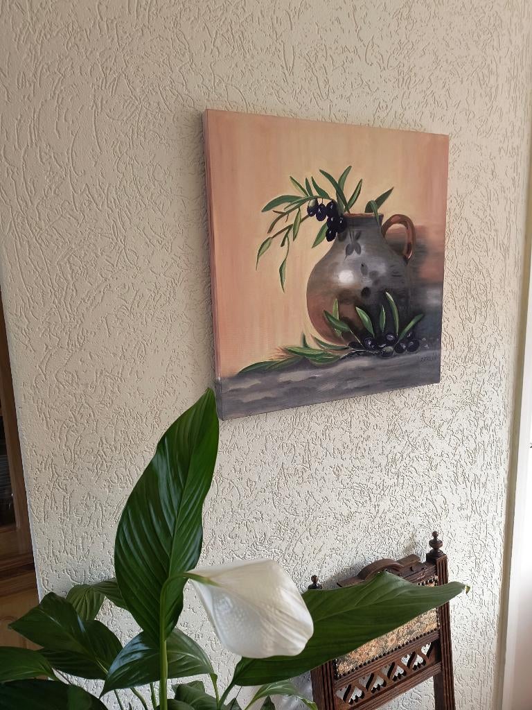 Olive in pot ., Antiek en Kunst, Ophalen of Verzenden