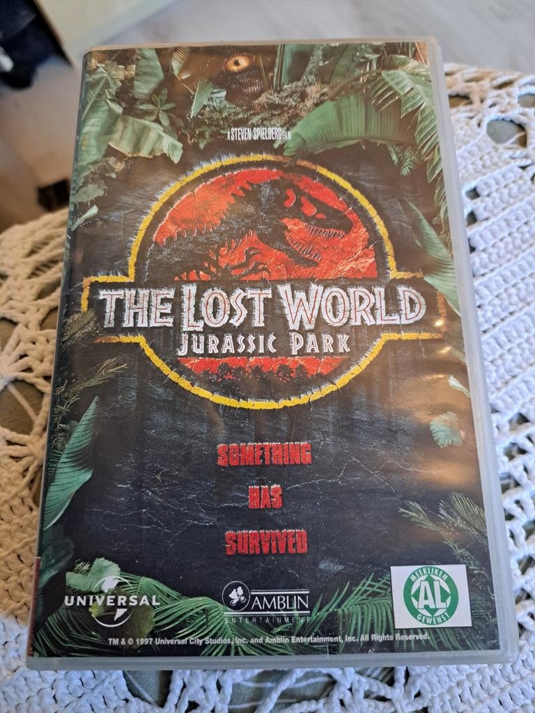 The Lost World: Jurassic Park VHS - Steven Spielberg, Vanaf 12 jaar, Ophalen of Verzenden, Gebruikt, Science Fiction en Fantasy