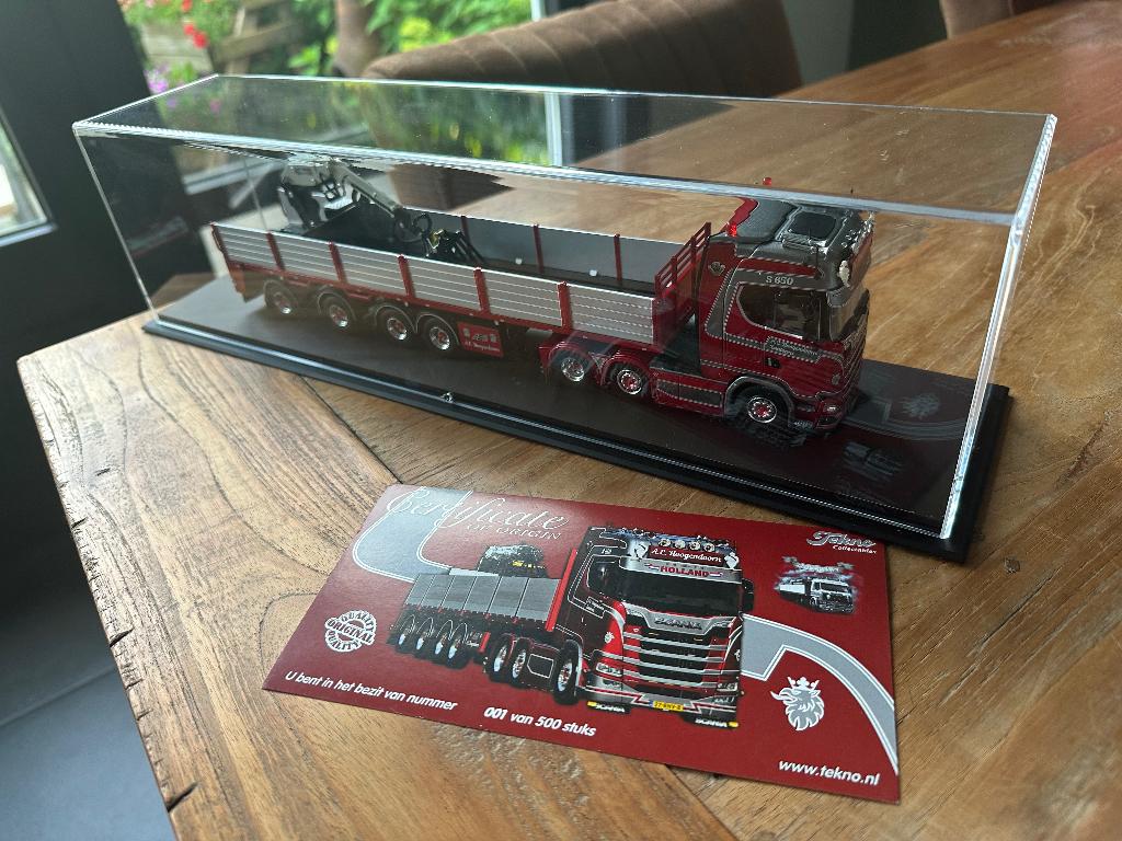 Miniatuur A.E. Hoogendoorn Transport, Hobby en Vrije tijd, Modelauto's | 1:50, Ophalen of Verzenden, Nieuw, Bus of Vrachtwagen