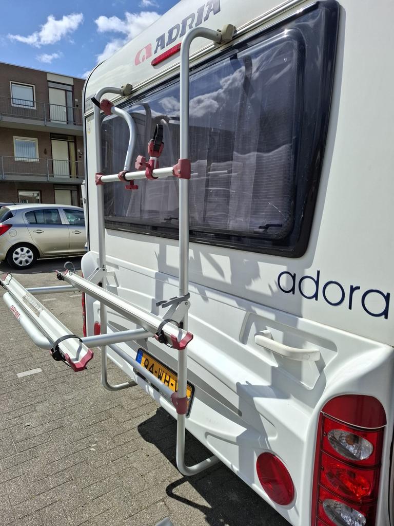 Fiama fietsendrager voor achterop de caravan type 70223, Caravans en Kamperen, Ophalen, Gebruikt