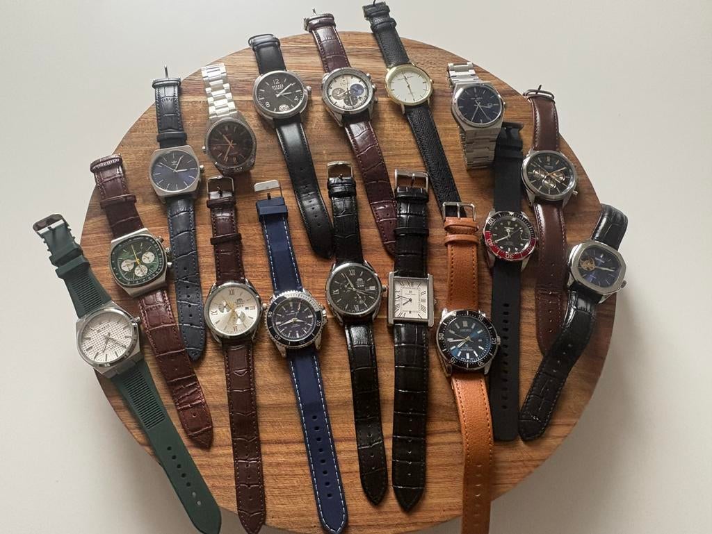 Lot Horloges verschillende merken, Sieraden, Tassen en Uiterlijk, Horloges | Heren, Overige merken, Staal, Gebruikt, Staal