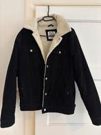 Pull & Bear Zwart Corduroy Fleece Gevoerd Jack, Ophalen of Verzenden, Gedragen, Overige maten, Zwart