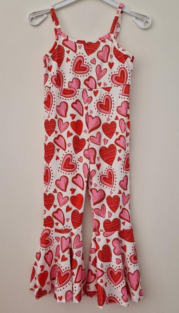 Pakje wit met hartjes maat 86 z.g.a.n.  a, Kinderen en Baby's, Babykleding | Maat 86, Ophalen of Verzenden, Zo goed als nieuw