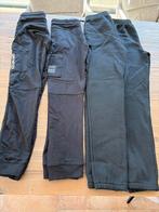 4 zwarte joggingbroeken maat 158/164 - ZGAN, Ophalen of Verzenden, Zo goed als nieuw, Jongen of Meisje, Broek