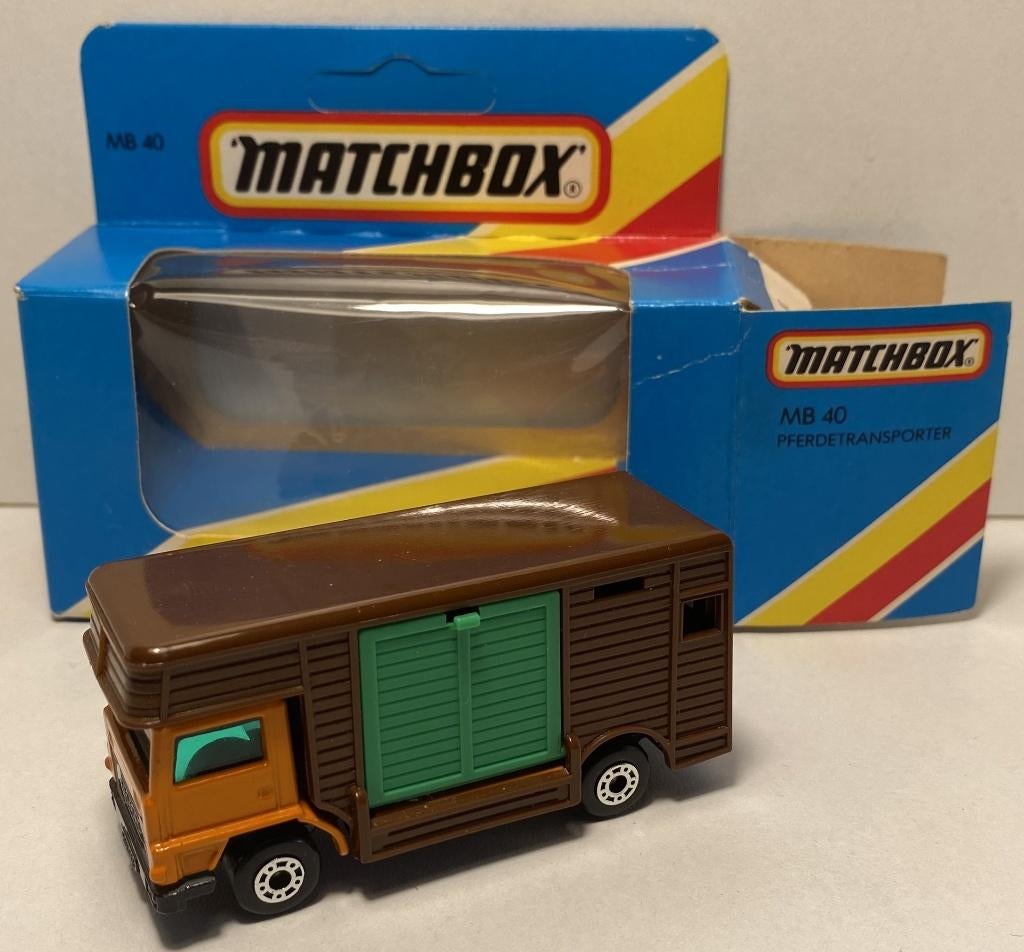 Matchbox 40E-19 Bedford JM, Ophalen of Verzenden, Zo goed als nieuw, Bus of Vrachtwagen