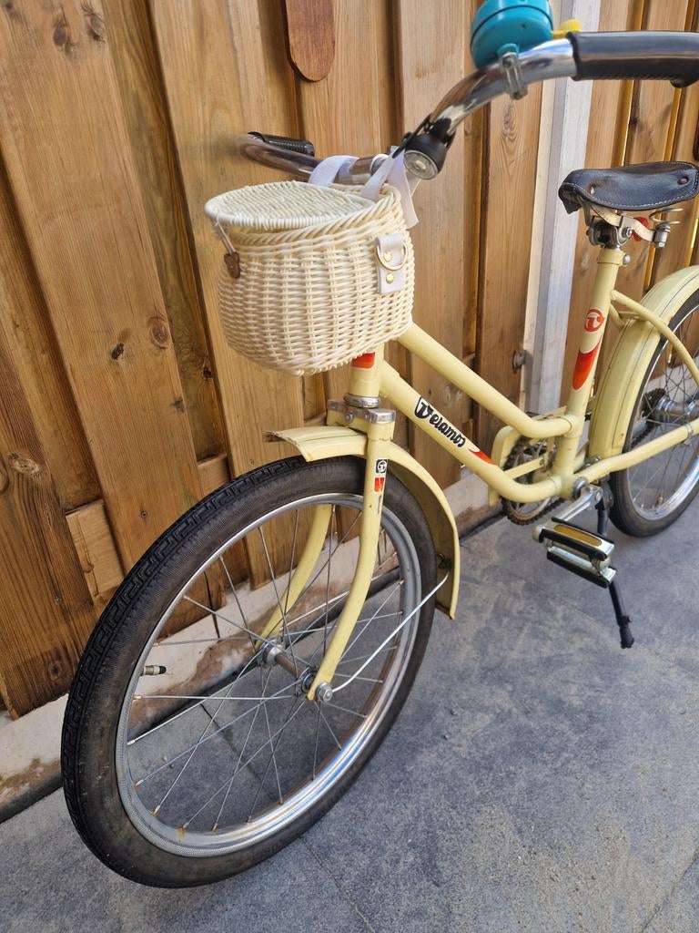 Meisjesfiets met mand, Ophalen, Gebruikt, 20 inch