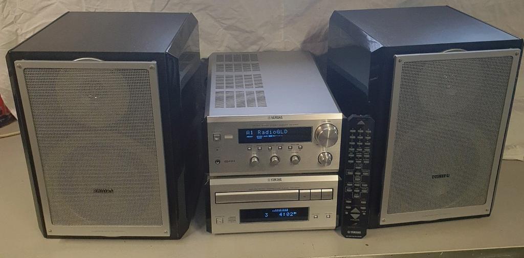 Yamaha set receiver rx-e400 + cd cdx-400 + philips speakers, Audio, Tv en Foto, Stereo-sets, Ophalen of Verzenden