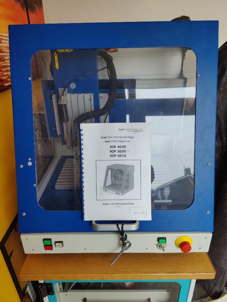 Isel ICP 3020 CNC Freesmachine, Doe-het-zelf en Verbouw, Gereedschap | Freesmachines, Ophalen, Elektrisch, Overige soorten, Isel