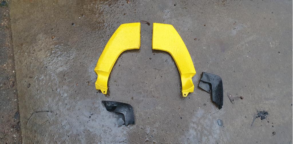 Ford Mustang achterscherm extension 1971-1972, Auto-onderdelen, Gebruikt, Ford motor company, Ford USA, P.O. Box 6248, Dearborn, MI 48126