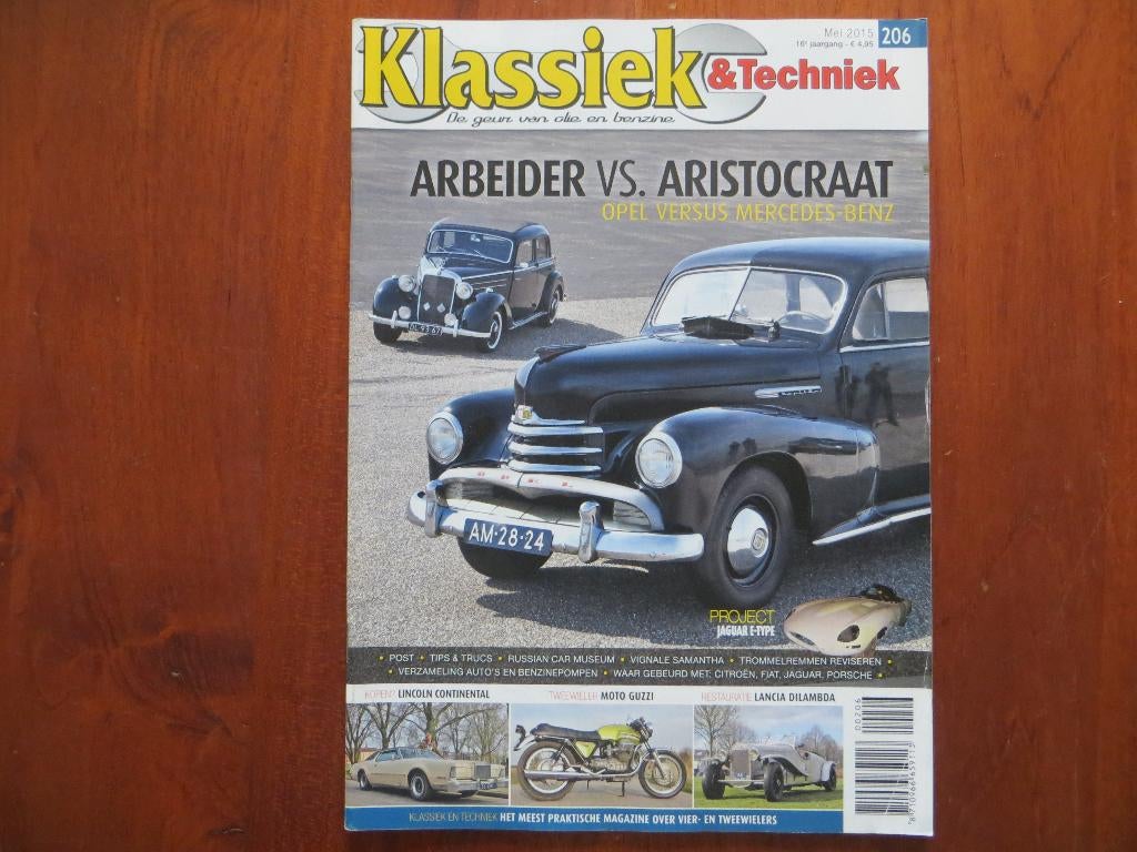 Klassiek & Techniek 206 Opel Kapitän, Mercedes-Benz 170 DS, Ophalen of Verzenden, Nieuw, Opel