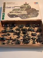 Gebruikt Modelbouw 1:35: Tamiya motoren met figuren., Gebruikt, 1:32 tot 1:50, Overige typen, Ophalen of Verzenden