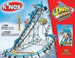 knex  ACHTBAAN SHARK RUN ROLLER COSTER+GRATIS MOTORIZED RACE, Ophalen, Gebruikt, K'nex