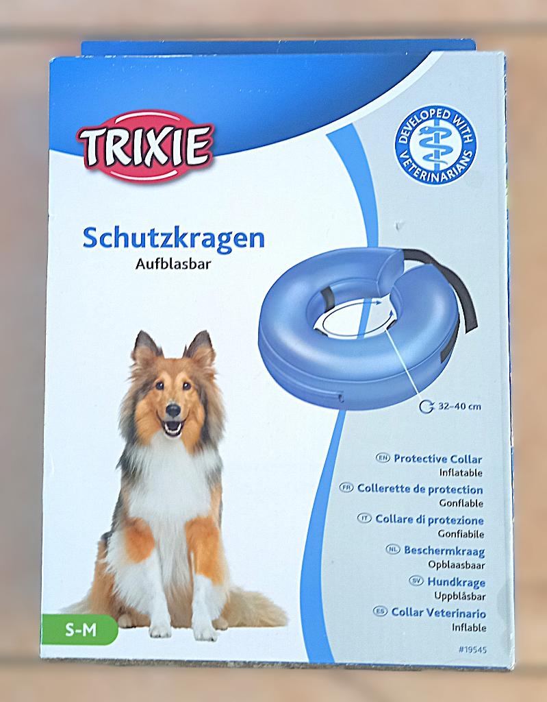 Trixie opblaasbare beschermkraag - maat S/M - 32- 40 cm, Dieren en Toebehoren, Honden-accessoires, Ophalen of Verzenden