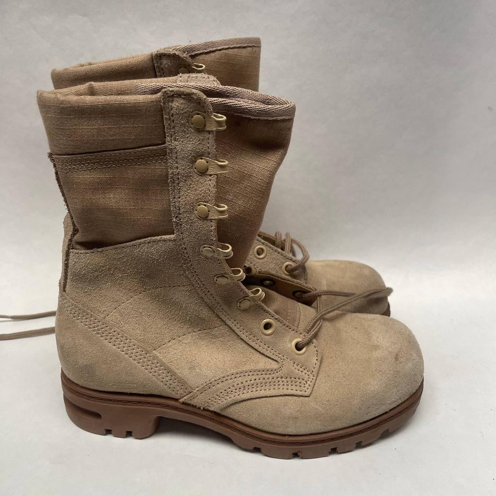 Gerba KL M92 Legerkisten Khaki Desert Suede Schoenen Maat 41