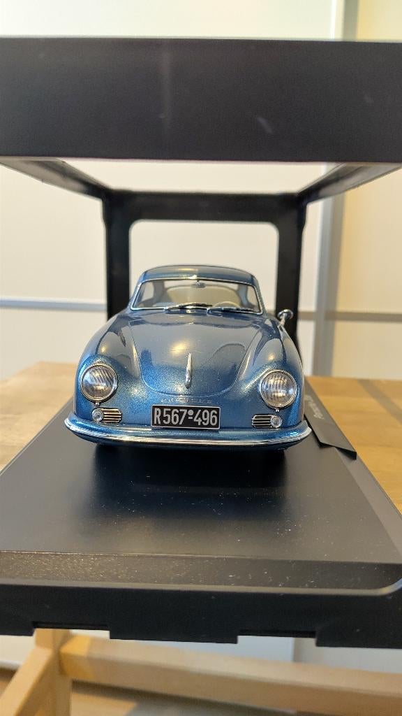 Porsche 365b - 1954 - Norev - 1:18, Hobby en Vrije tijd, Modelauto's | 1:18, Ophalen of Verzenden, Nieuw, Auto, Norev