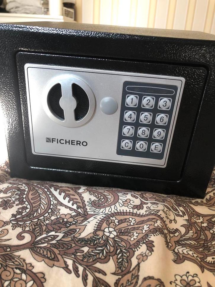 Fichero Kluis met Cijferslot - Compact en Veilig, Huis en Inrichting, Brandblussers en Brandkasten, Zo goed als nieuw, Brandkast